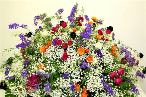 Wildflower Garden - Casket Spray #CS-38C