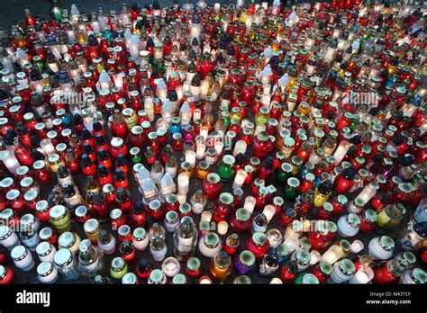 All saints day candles hi-res stock photography and images - Alamy