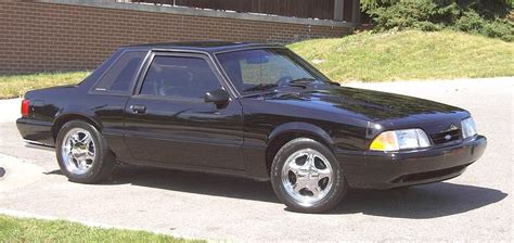 Black 1993 Ford Mustang Coupe - MustangAttitude.com Photo Detail