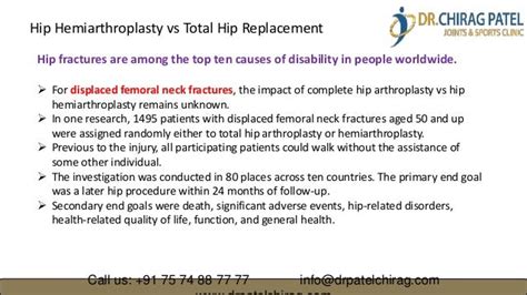 Hip Hemiarthroplasty vs Total Hip Replacement.pptx