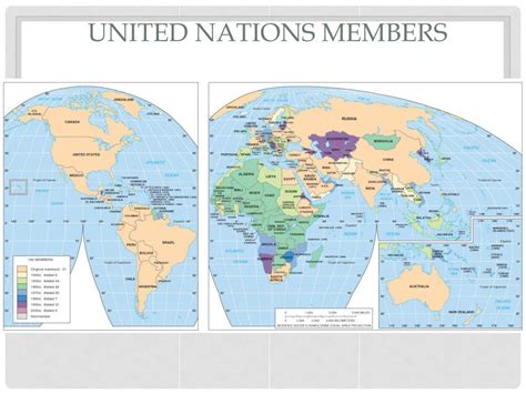 United Nations Member States Map