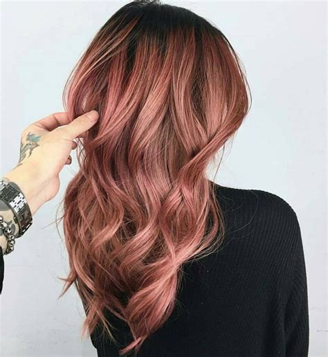 20 Rose Gold Hair Color Ideas for Women - Haircuts & Hairstyles 2018