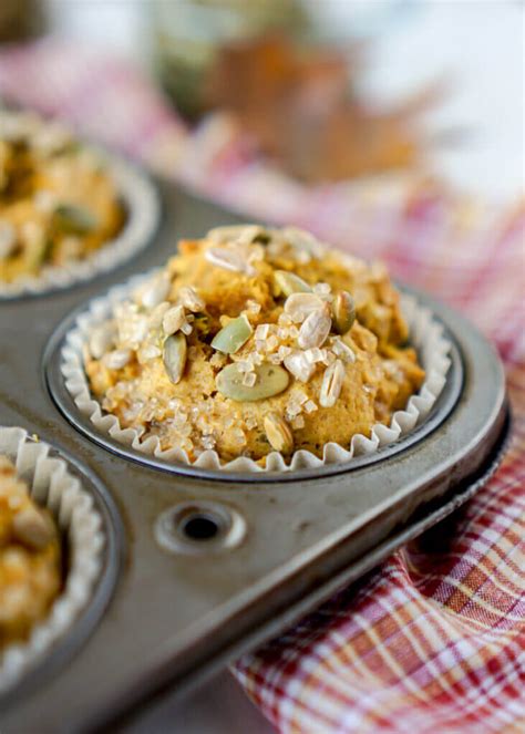 Pumpkin Seed Muffins - Baking for Friends