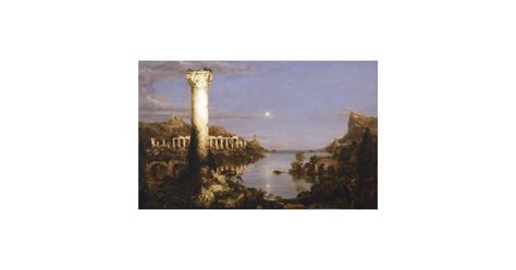 The Course of Empire: Desolation by Thomas Cole Canvas Print | Zazzle