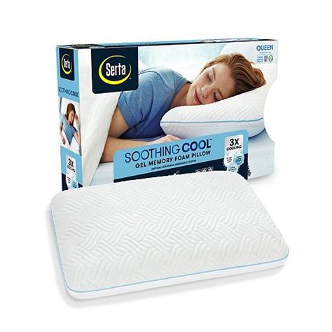 Serta Gel Memory Foam Pillow | Twin Bedding Sets 2020