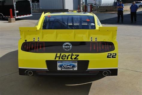 Hertz - Joey Logano Sponsor | Ford racing, Joey logano, Ford