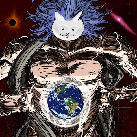 Final Boss Giga - God (cool dude) [art] | The Battle Cats! Amino