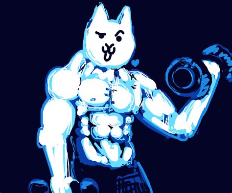 Buff Kitty Cat - Drawception