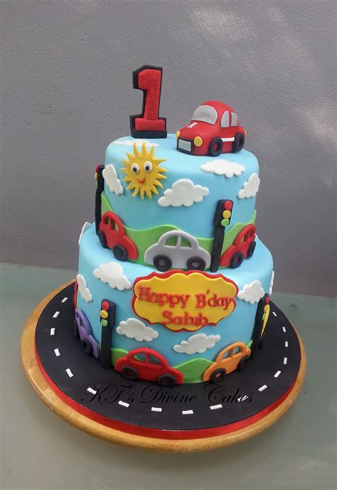 Car Birthday Cake For Baby Boy - GUWQXS