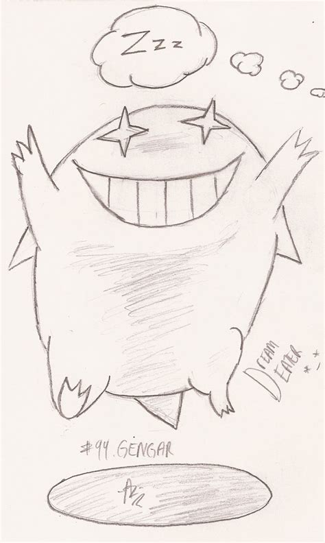 Gengar Used Dream Eater by Az2zn on DeviantArt