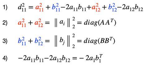 Euclidean Distance Matrix in Python | The Startup