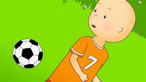 Caillou and Soccer Tryouts | Caillou Cartoon - YouTube