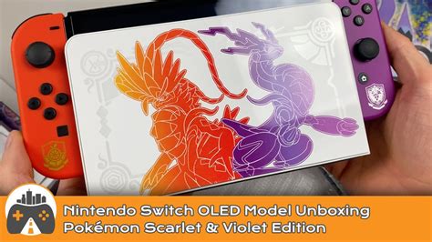 Nintendo Switch OLED Model Pokemon Scarlet & Violet Edition - core ...