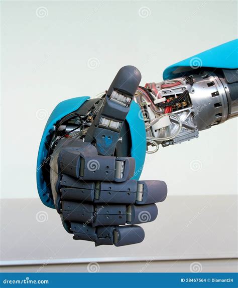 Robot Hand Gesture Meaning Okay Stock Images - Image: 28467564