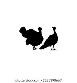 Cooked Turkey Silhouette: Over 1,469 Royalty-Free Licensable Stock ...