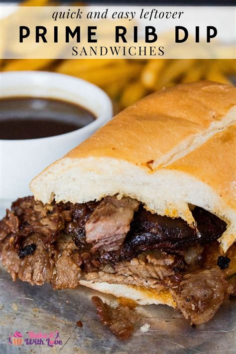 Leftover Prime Rib Dip Sandwich | Bake It With Love | Leftover prime rib, Prime rib, Prime rib ...