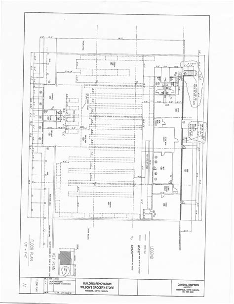 Grocery Store Floor Plan