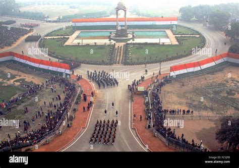 Rajpath aerial view hi-res stock photography and images - Alamy