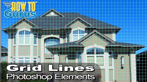 How You Can Use a Grid Overlay for Fixing Perspective with Photoshop Elements - YouTube