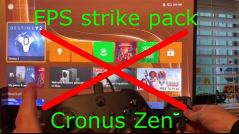 Cronus Zen Xbox series X controller and FPS strike pack update - YouTube