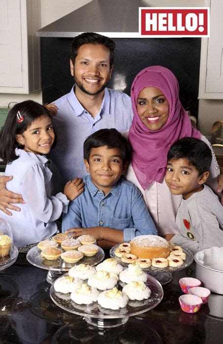 Nadiya Hussain poses with her family for HELLO! | HELLO!