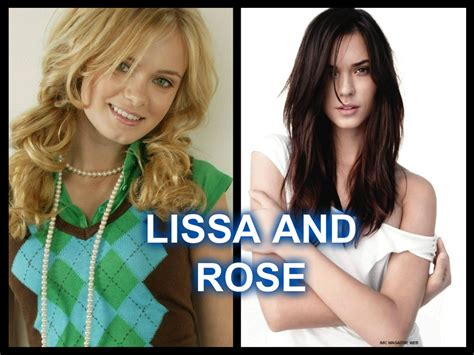 LISSA AND ROSE - Rose Hathaway and Lissa dragomir Fan Art (33620598 ...