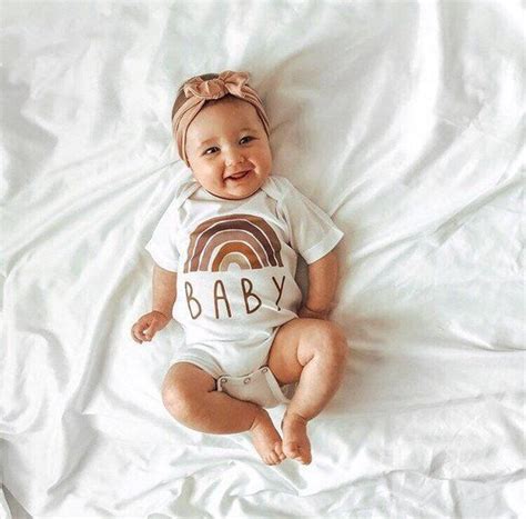 Rainbow baby bodysuit baby shirt rainbow baby gift rainbow etsy – Artofit