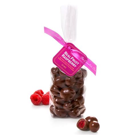 Freeze Dried Raspberries, Milk Chocolate 170g Bag