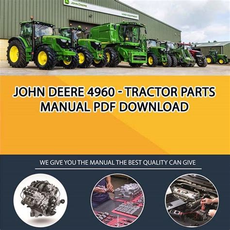 John Deere 4960 - Tractor Parts Manual Pdf Download - Service manual ...