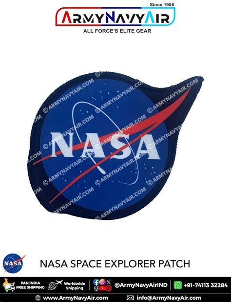 NASA Space Explorer Patch : ArmyNavyAir.com