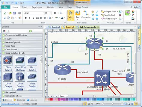 Cisco Network Design - Perfect Cisco network diagram design tool, free ...