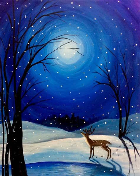 Paint nite | Christmas canvas art, Christmas paintings on canvas ...