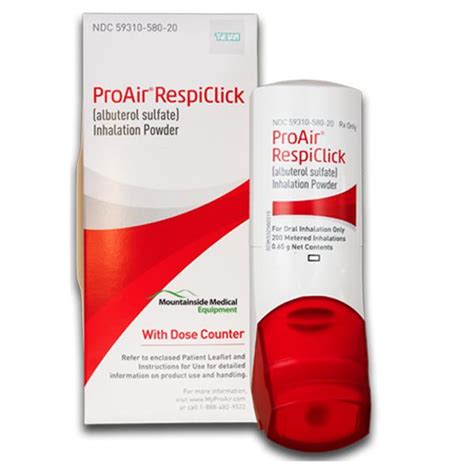 ProAir Powder RespiClick Inhaler 90mcg