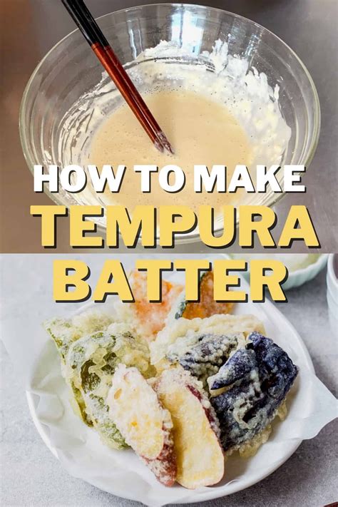 3 Easy Homemade Tempura Batter Recipe (Gluten-Free & Vegan) | Recipe ...