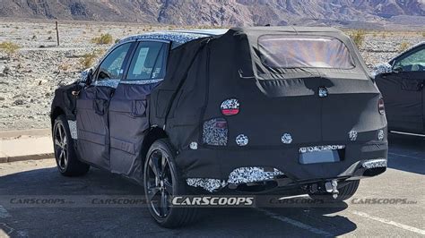 2025 Genesis GV90 Spied As An Electric Range-Topping SUV | Carscoops