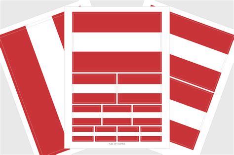 Austria Flag Stickers – PutAFlagOnIt.com