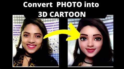 How to Convert Photo into 3D Cartoon Character | Best App for Cartoon Photo Editing | Pic to ...