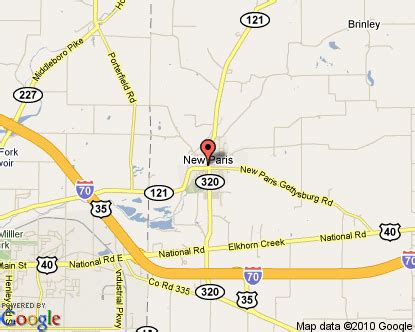 New Paris Ohio | Maps Of Ohio