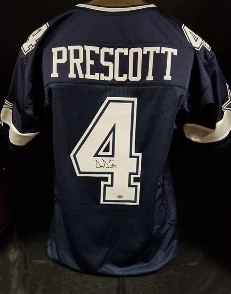 Dak Prescott Autographed & Certified Jersey