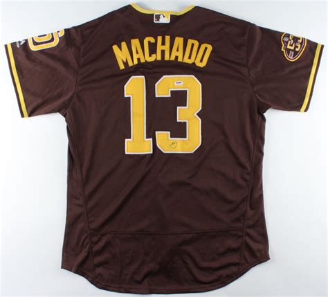 Manny Machado Signed Padres Jersey (PSA COA) (See Description ...