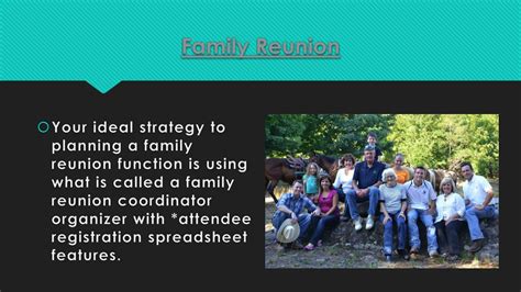 PPT - Family Reunion PowerPoint Presentation, free download - ID:7166269