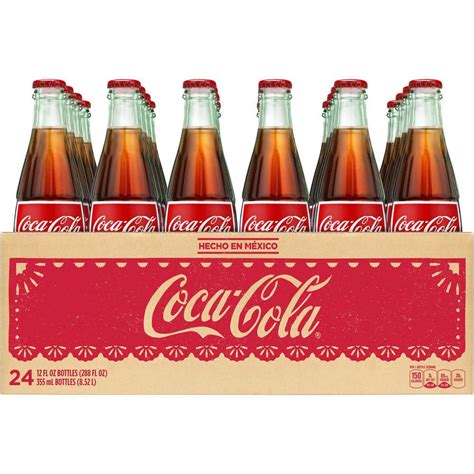 Coca-Cola 355 ml Coca-Cola Mexico Glass Bottles (24-Pack) 881440 - The Home Depot