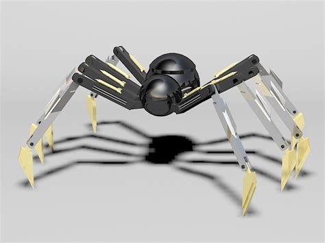 Robot Spider 3d model 3ds Max files free download - modeling - DaftSex HD