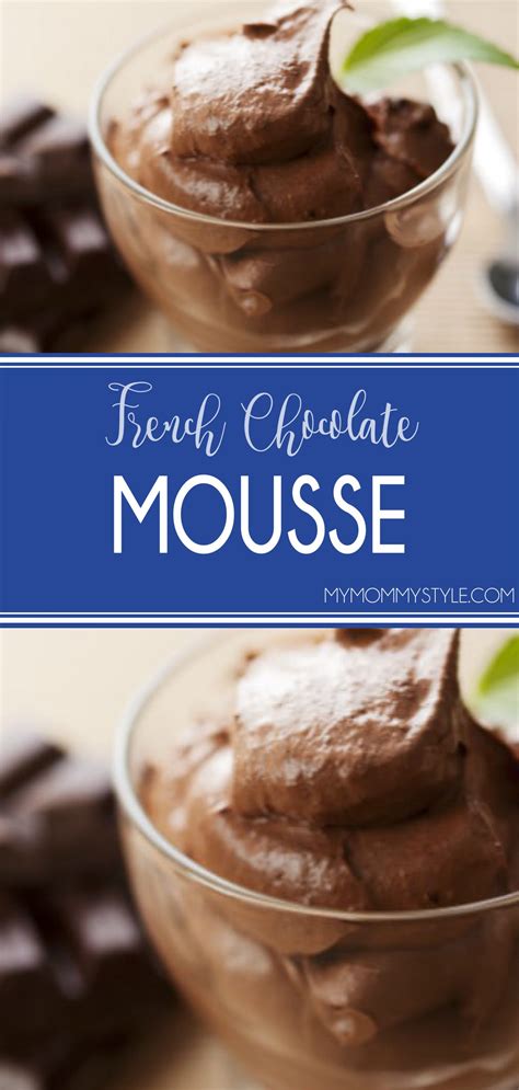 French Chocolate Mousse recipe that will wow any crowd