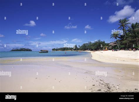 Muri Beach Rarotonga Cook Islands Stock Photo - Alamy