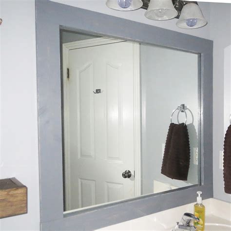 Stick On Frame Adhesive Frame For Bathroom Mirrors – Rispa