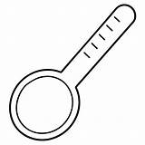 Measuring spoon Outline coloring book Page Line Art Drawing  Premium sketch template