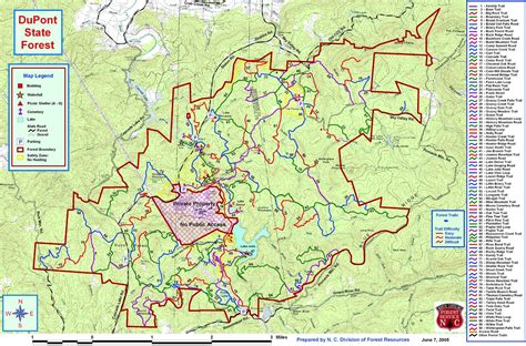 Dupont State Forest Map – Map Of The Usa With State Names