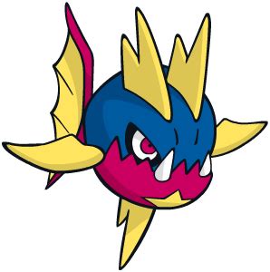 Carvanha official artwork gallery | Pokémon Database