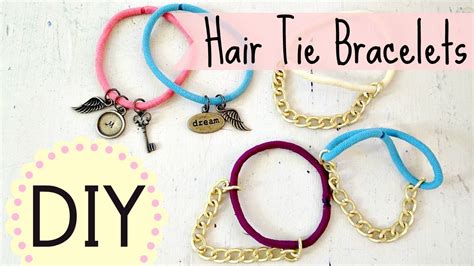 DIY Hair Tie Bracelets (EASY) by Michele Baratta